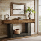 RUSTHOLM Rustic Wood Console Table 160cm